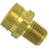 161201-6 by TECTRAN - Air Brake Air Line Fitting - Brass, 3/8 in. Thread, 3/4-20 in. Straight Thread