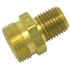 161201-6 by TECTRAN - Air Brake Air Line Fitting - Brass, 3/8 in. Thread, 3/4-20 in. Straight Thread