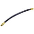 16122 by TECTRAN - 22" Single Swivel End Air Brake Hose Assembly, 3/8 in. Hose ID, 1/4" Ends