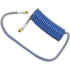 16215-72B by TECTRAN - Industry Grade Blue Aircoil, 15 ft., 72" x 12" Leads, with Brass LIFESwivel Fittings