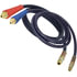 16912BR by TECTRAN - 3/8 in. Air Brake Hose, 12 ft. Long, with 1/2" Red and Blue FLEXGrip-HD Handles