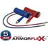 16A1540BH by TECTRAN - ARMORFLEX-HD, Blue Armorcoil Aircoil with Handle, 15 ft., 48" x 12" Leads