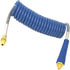 16A15BH by TECTRAN - ARMORFLEX-HD, Blue Armorcoil Aircoil with Handle, 15 ft., 12" x 12" Leads