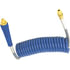 16A15BH by TECTRAN - ARMORFLEX-HD, Blue Armorcoil Aircoil with Handle, 15 ft., 12" x 12" Leads