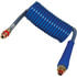 16P15BH by TECTRAN - 15 ft. PROFLEX-SP Blue Service Aircoil with Handles, 12" x 12" Leads