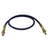 Tectran 16SL10882 Air Brake Hose Assembly 3/8" Nylon Air Brake Slider Hose with Spring Guard, 1/2 in. Hose OD, 108 in. Long
