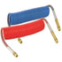 17215H by TECTRAN - Industry Grade Red and Blue Aircoil Set with Brass Handle, 15 ft., 12" x 12" Leads