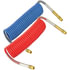 17215H by TECTRAN - Industry Grade Red and Blue Aircoil Set with Brass Handle, 15 ft., 12" x 12" Leads