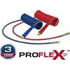 17P15-40H by TECTRAN - 15 ft. PROFLEX-SP Red and Blue Aircoil with Handles, 40" x 12" Leads