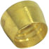 19DCS-12 by TECTRAN - Air Brake Air Line Sleeve - Brass, 3/4 in. O.D, for Discharge Hose