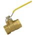 2005-16 by TECTRAN - Shut-Off Valve - Brass, 1 inches Pipe Thread, Female to Female Pipe