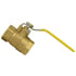 2005-16 by TECTRAN - Shut-Off Valve - Brass, 1 inches Pipe Thread, Female to Female Pipe