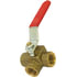 2005-6X3 by TECTRAN - Shut-Off Valve - Brass, 3/8 inches Pipe Thread, 2-Way, 3-Port Valve