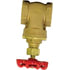 2006-8 by TECTRAN - Shut-Off Valve - Brass, 1/2 inches Pipe Thread, Gate Valve, Female to Female Pipe