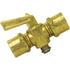 2103-B by TECTRAN - Air Brake Air Shut-Off Petcock - Brass, 1/4 in. Thread, Female Pipe to Female Pipe