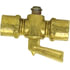 2103-C by TECTRAN - Air Brake Air Shut-Off Petcock - Brass, 3/8 in. Thread, Female Pipe to Female Pipe