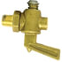 241-B by TECTRAN - Air Brake Air Shut-Off Petcock - Brass, 1/4 in. Pipe Thread, Drain Cock