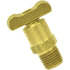 242-C by TECTRAN - Air Brake Air Shut-Off Petcock - Brass, 3/8 in. Pipe Thread, Needle Seat