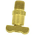 242-C by TECTRAN - Air Brake Air Shut-Off Petcock - Brass, 3/8 in. Pipe Thread, Needle Seat