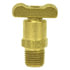 242-B by TECTRAN - Air Brake Air Shut-Off Petcock - Brass, Needle Seat
