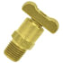 242-B by TECTRAN - Air Brake Air Shut-Off Petcock - Brass, Needle Seat