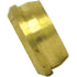 260-4 by TECTRAN - Compression Fitting Sleeve - Brass, 1/4 inches Tube Size, In-Line