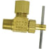 3069-6B by TECTRAN - Shut-Off Valve - Brass, 3/8 in. Tube, 90 deg. Compression to Male Pipe