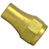 41-8 by TECTRAN - Air Brake Air Line Nut - Brass, 1/2 inches Tube Size, Long