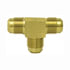 Tectran 44-8 Air Brake Air Line Fitting SAE Union Tee Flare Fitting, 1/2 in. Tube Size