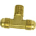 45-5B by TECTRAN - Air Brake Air Line Thread Branch Tee - Brass, 5/16 in. Size, 1/4 in. Thread, Male