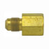 Tectran 46-5B Air Brake Air Line Fitting SAE Female Connector Flare Fitting, 5/16 in. Tube Size, 1/4 in. Pipe Thread