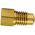 47897 by TECTRAN - Inverted Flare Fitting - Brass, 5/16 Male, 3/16 Female, Dual Master Cylinder Adapter