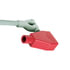 55723R by TECTRAN - Battery Terminal Cover - Red, 2-1 Gauge, Straight Clamp, PVC