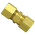 62-3 by TECTRAN - Compression Fitting - Brass, 3/16 inches Tube Size, Union