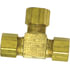 64-4 by TECTRAN - Compression Fitting - Brass, 1/4 inches Tube Size, Union Tee