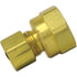 66-10D by TECTRAN - Compression Fitting - Brass, 5/8 in. Tube, 1/2 in. Thread, Female Connector