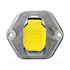 680-7215 by TECTRAN - Trailer Receptacle Socket - 7-Way, Die-Cast, Auxilary, 15 AMP, Split Pin Type