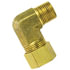 69-12D by TECTRAN - Compression Fitting - Brass, 3/4 - in. Tube, 1/2 - in. Thread, Male Elbow