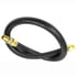 21299 by TECTRAN - 36" Single Swivel End Air Brake Hose Assembly, 1/2" Hose ID, 3/8" End Fittings