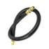 21299 by TECTRAN - 36" Single Swivel End Air Brake Hose Assembly, 1/2" Hose ID, 3/8" End Fittings