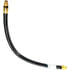 21286 by TECTRAN - 28" Single Swivel End Air Brake Hose Assembly, 1/2" Hose ID, 3/8" End Fittings