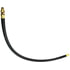 21305 by TECTRAN - 40" Single Swivel End Air Brake Hose Assembly, 1/2" Hose ID, 3/8" End Fittings