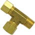 71-6B by TECTRAN - Male Run Tee 3/8"Tube-1/4"Thrd