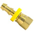 738-66 by TECTRAN - Air Tool Hose Barb - Brass, 3/8 in. Hose I.D, 3/8 in. Tube, Female Pipe Swivel