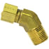 74-6B by TECTRAN - Compression Fitting - Brass, 3/8 in. Tube, 1/4 in. Thread, 45 deg. Elbow