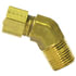 74-8C by TECTRAN - Compression Fitting - Brass, 1/2 in. Tube, 3/8 in. Thread, 45 deg. Elbow