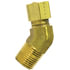 74-6B by TECTRAN - Compression Fitting - Brass, 3/8 in. Tube, 1/4 in. Thread, 45 deg. Elbow