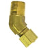 74-8C by TECTRAN - Compression Fitting - Brass, 1/2 in. Tube, 3/8 in. Thread, 45 deg. Elbow