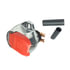 38040 by TECTRAN - Single Pole Socket - Dual Pole, Horizontal, with Red Lid Cover