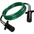 7AAB122PG by TECTRAN - ARTICFLEX 7-Way ABS Duty Straight Cable, Green, 12 ft., Poly Plugs, Spring Guards